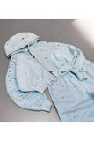 Mavi Glithch Eyelet Oversize Eşofman Takımı