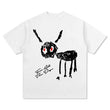 For All The Dogs Baskılı Beyaz Unisex Tişört