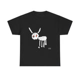 For All The Dogs Baskılı Siyah Unisex Tişört