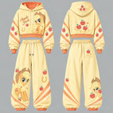 My Little Pony Baskılı Hoodie Eşofman Takımı