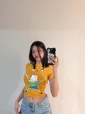 SARI CARTOON ADVENTURE TIME CROP