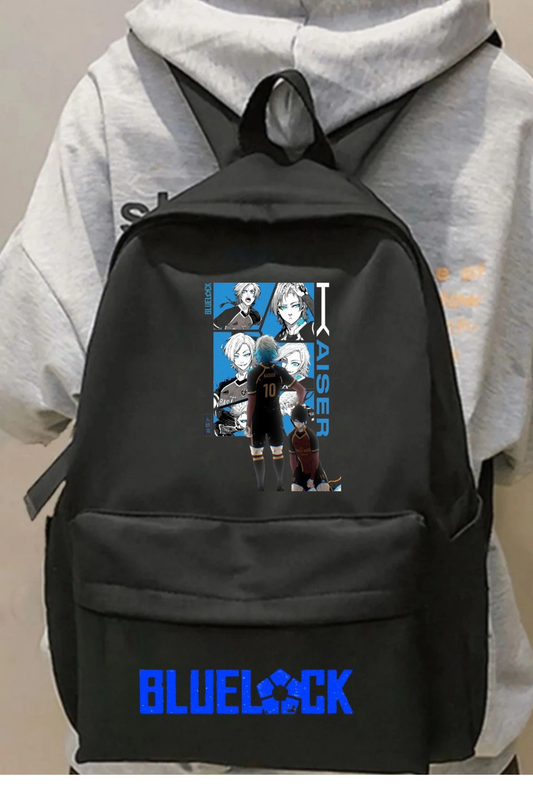 Anime Blue Lock isagi Nagi Baskılı Sırt Çantası