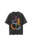 Anime Demon Slayer Baskılı Unisex Oversize T-Shirt