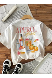 Aperol Summer Design Unisex Oversize T-shirt