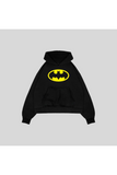 Batman 3 iplik Kalın Kışlık Hoodie