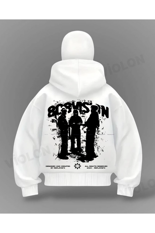 Boy Vision Detail Full Mask Oversize Hırka