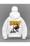 Bukst Graffiti Detail Full Mask Oversize Hırka