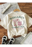 Cocktail Club Design Unisex Oversize T-shirt