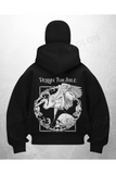 Design For Siyah Samuray Kar Maske Sweatshirt Hırka