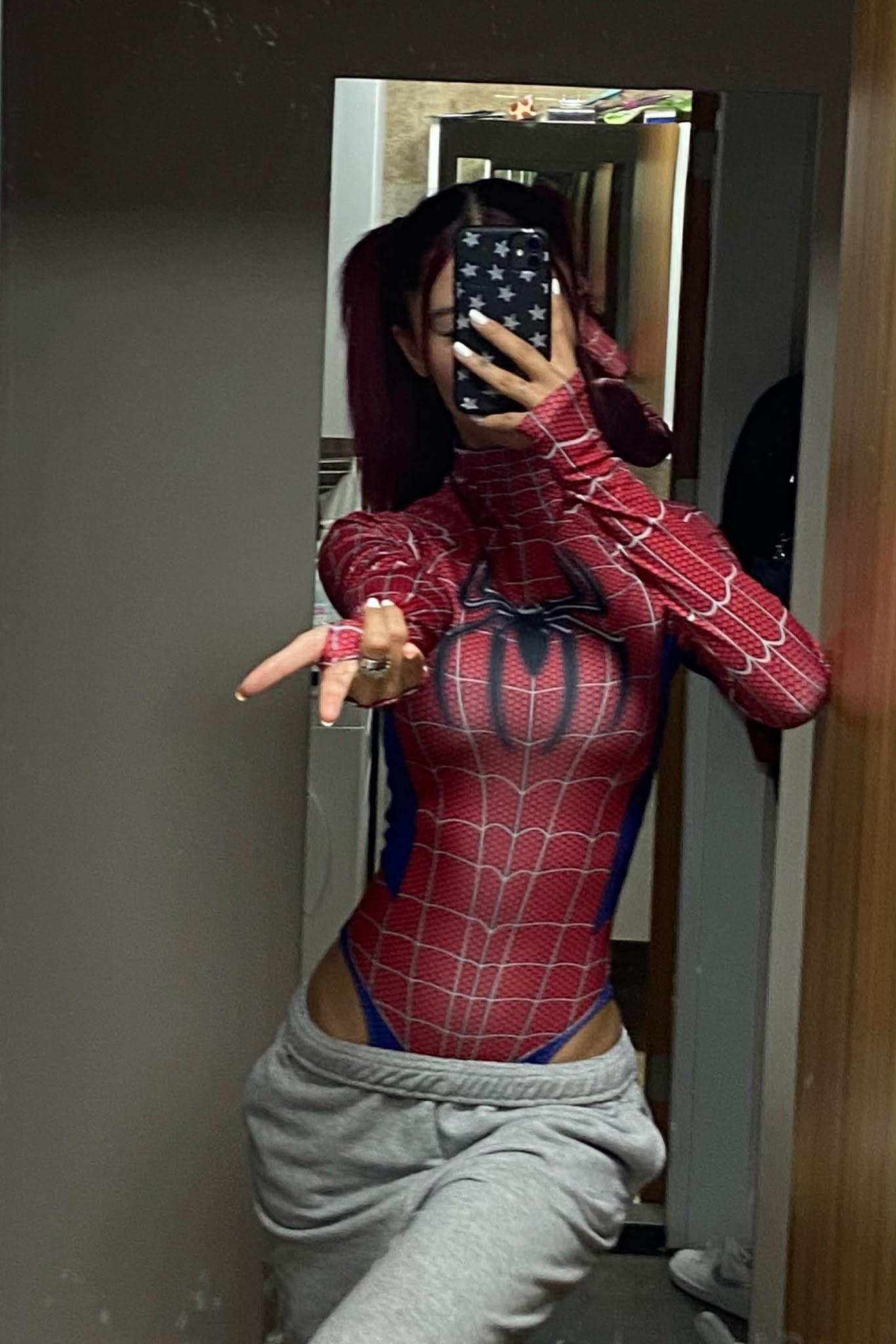 Dijital Baskı Spider Zıbın Body