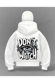 Dont Watch Detail Full Mask Oversize Hırka