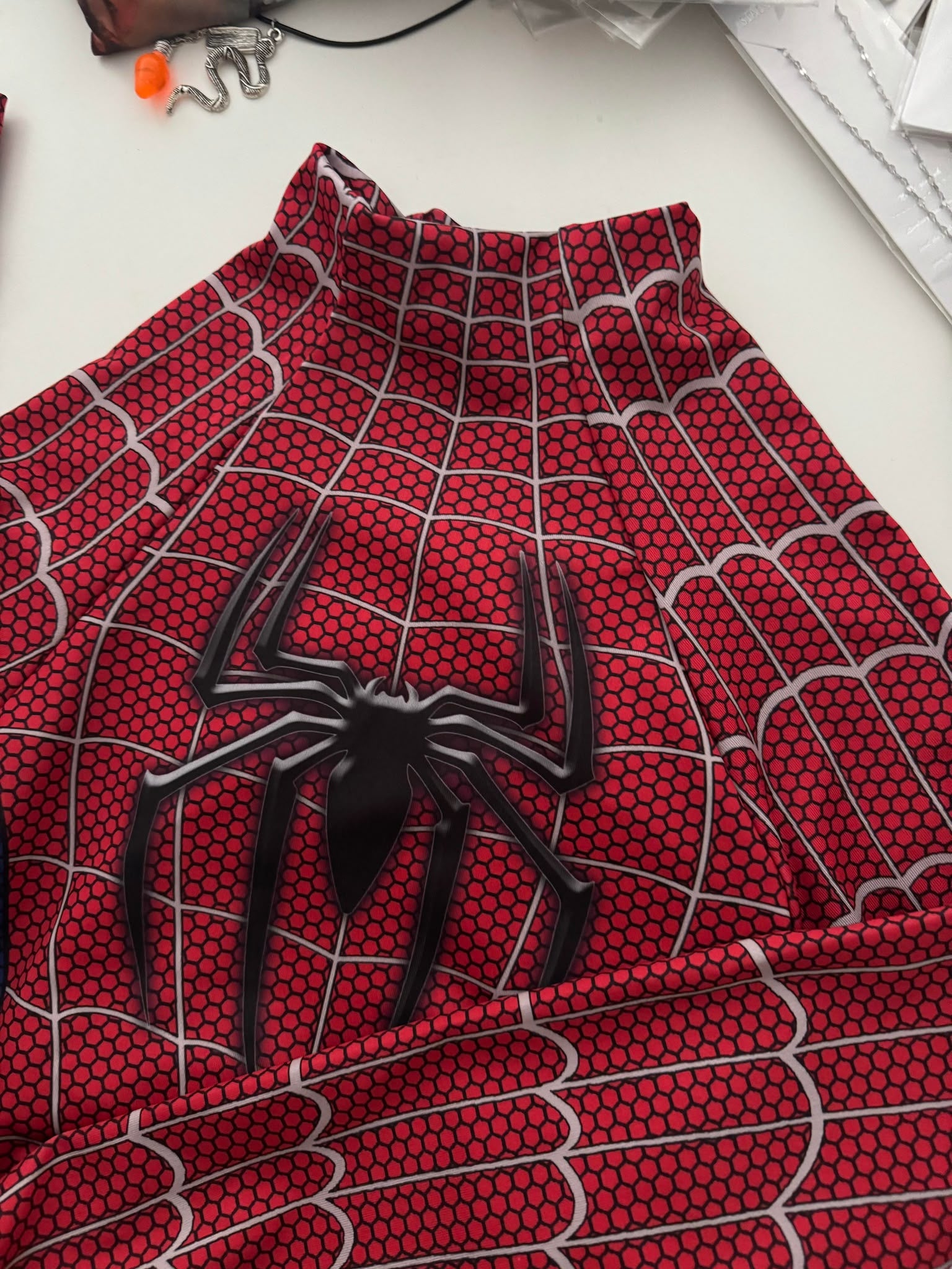 Dijital Baskı Spider Zıbın Body