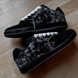 Midnight Dc Skull Head Ayakkabı Sneaker