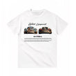 Wild Leopard On Wheels Baskılı Beyaz Unisex Tişört