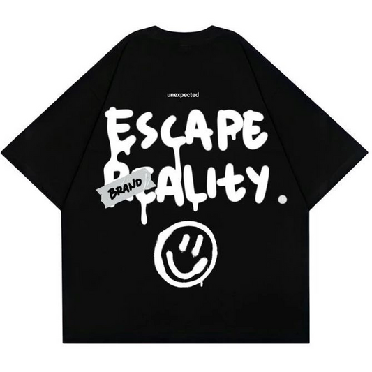 Escape Reality Siyah Renk T-Shirt
