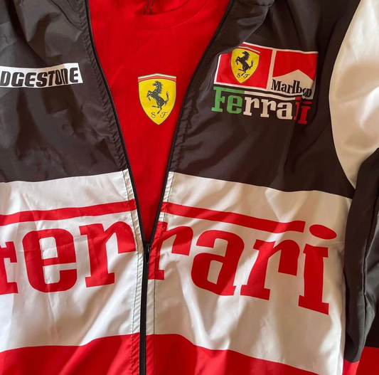 Ferrari Crop Ceket Takım