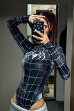 Dijital Baskı Spider Zıbın Body