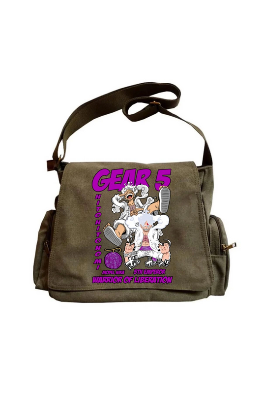 Gear Five Unisex Yeşil Postacı Çantası