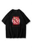 Chilli too Hot For Your Taste Siyah Unisex Oversize Tişört