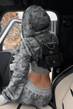 Kamuflaj Baggy Alt Üst Eşofman Takımı ( 3 İplik Şardonlu)