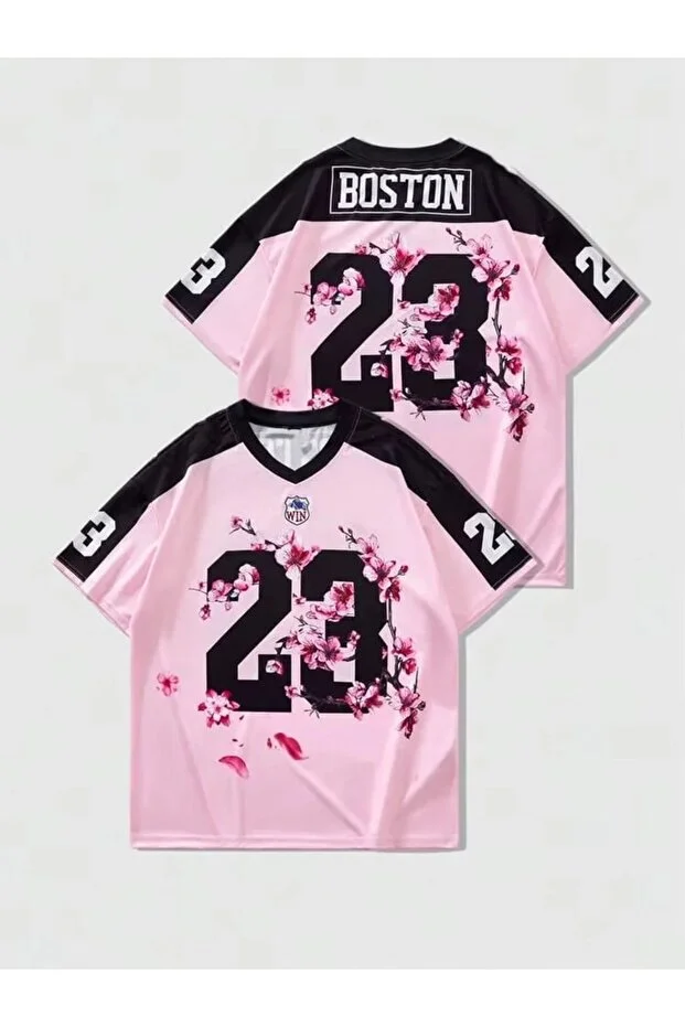 Boston 23 Flower Jersey Unisex Jersey Forma