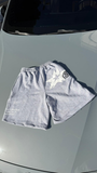 Gri Unisex Street Star Oversize Şort