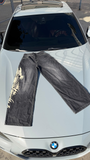 Harajuku Y2K Balık İskeleti Siyah Baggy Jean Kot Pantolon