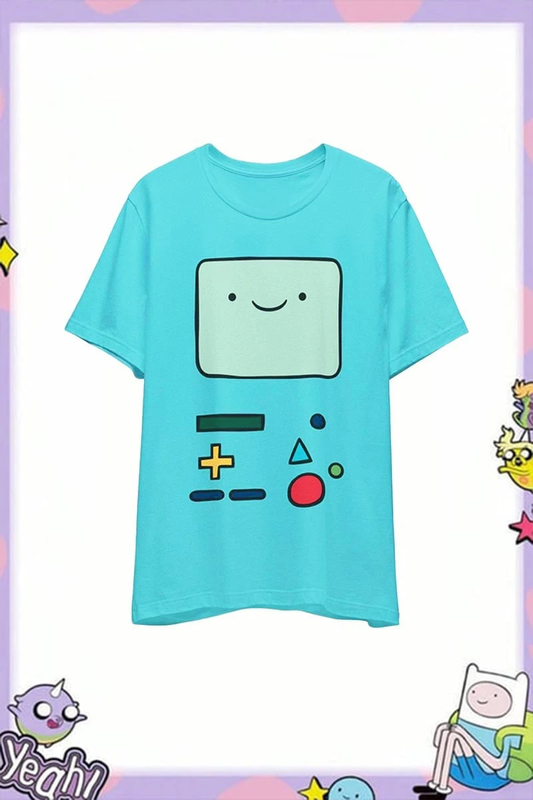 Mavi Adventure Time BMO Y2K Unisex T-Shirt