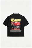 2'li Mcquenn and Sally Cars Arabalar Unisex Oversize Çift Tişört
