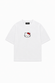 Hello Kitty Sevgililer Günü Detail Couple Oversize T-Shirt