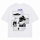 Blue Vision Kendrick GNX Oversize Beyaz Unisex Tişört