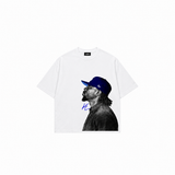 Blue Vision Kendrick GNX Oversize Beyaz Unisex Tişört
