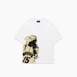 Legacy Carter Oversize Unisex Baskılı Beyaz Tişört