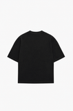 Cortezi Golden Fate Oversize Siyah Tişört