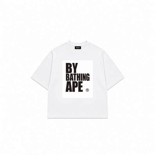 By Bathing Ape Oversize Beyaz Tişört