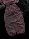 Angel Taşlı Baggy Unisex Eşofman Altı