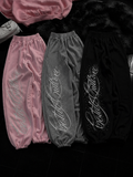 Angel Taşlı Baggy Unisex Eşofman Altı