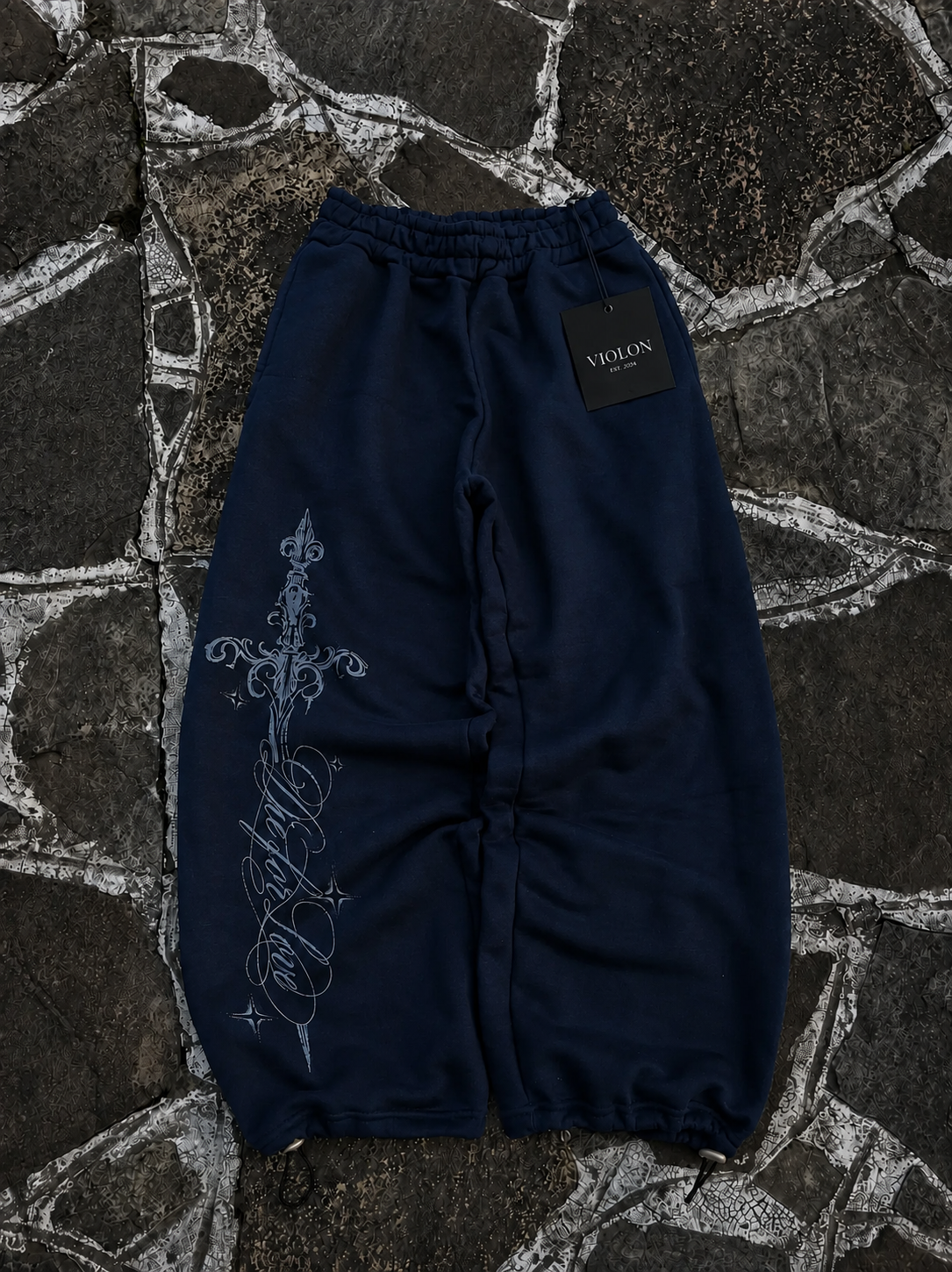 Defeat Gothic Baggy Kalıp Unisex Eşofman Altı
