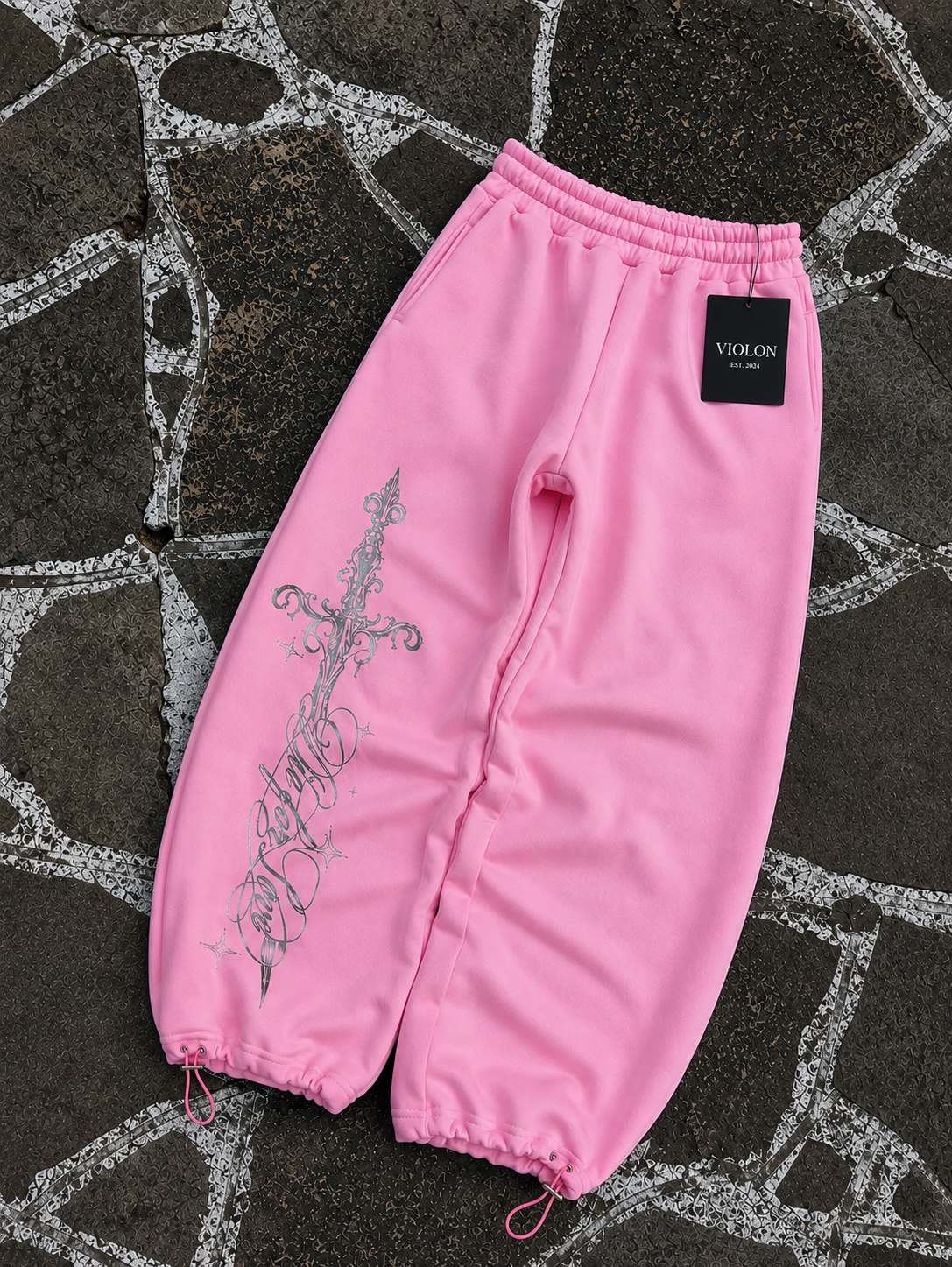 Defeat Gothic Baggy Kalıp Unisex Eşofman Altı