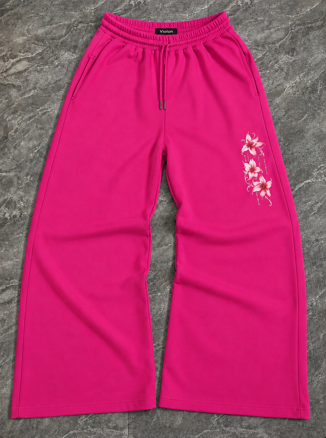 Sakura Flower Baggy Unisex Eşofman Altı