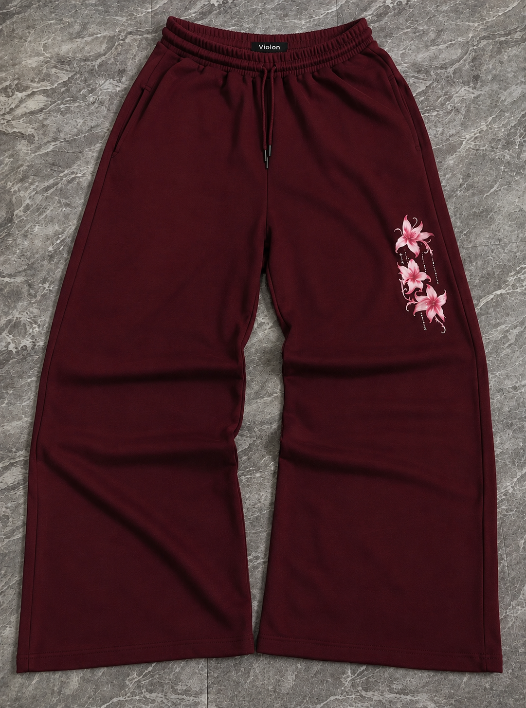 Sakura Flower Baggy Unisex Eşofman Altı