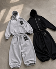 Basic Baggy Kalıp Düz Eşofman Takımı