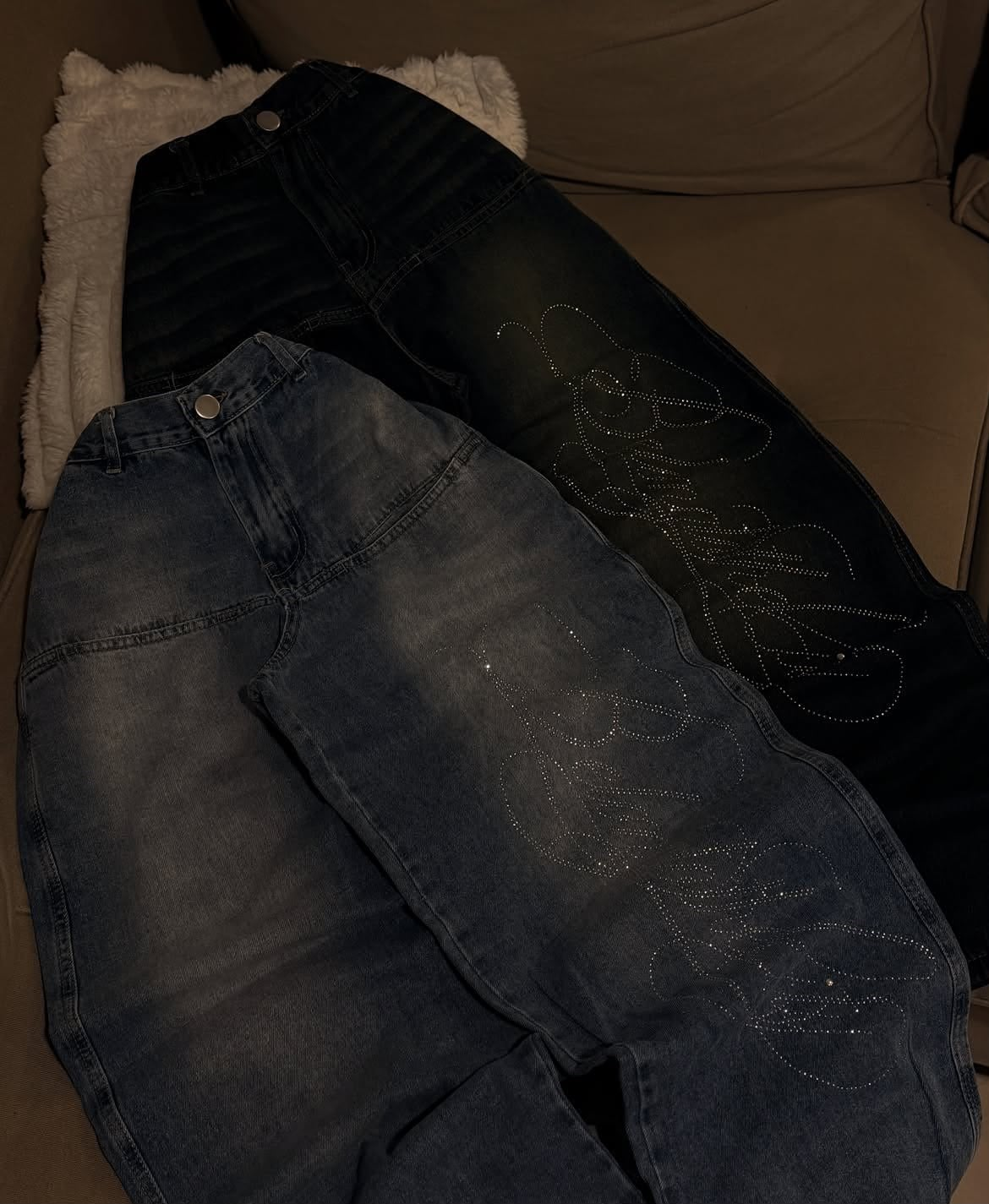 BabyDool Parlak Taşlı Baggy Pantolon