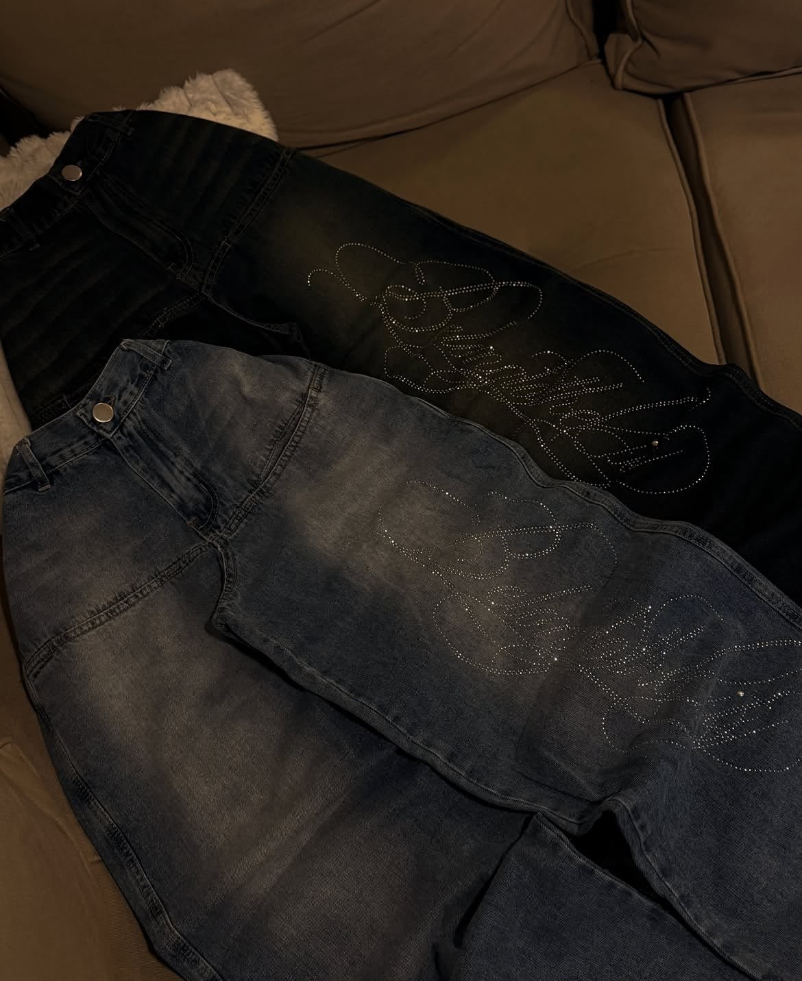 BabyDool Parlak Taşlı Baggy Pantolon