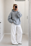 WING SIRT DANTEL KANAT DETAYLI SWEATSHIRT