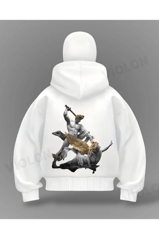 Herkules Detail Full Mask Oversize Hırka