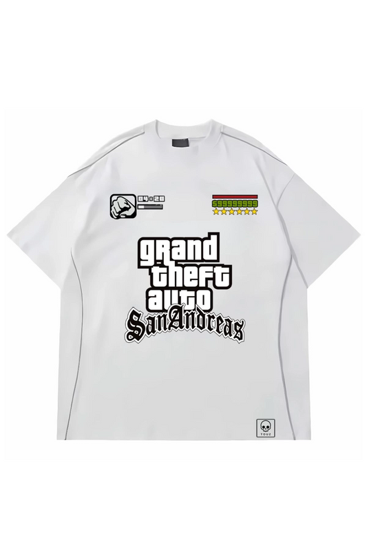 Hip-hop Streetwear GTA San Andreas Extra Cash Jersey (Unisex) T-Shirt