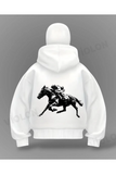 Horse Detail Full Mask Oversize Hırka