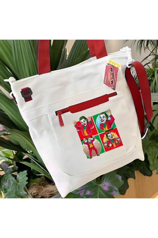 Joker Kanvas Postacı Çantası