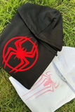 Kapüşonlu Spider Man Çift Sevgili Sweatshirt(İki Adet)